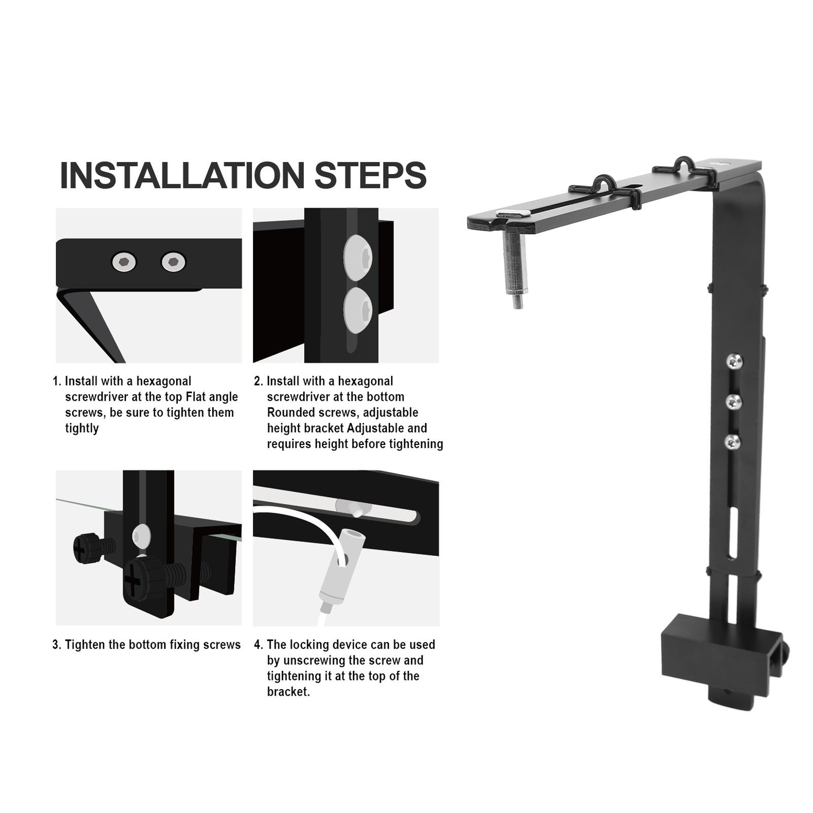 Fish Tank Light Stand Aluminum - Aquarium Marine Lights recension och pris