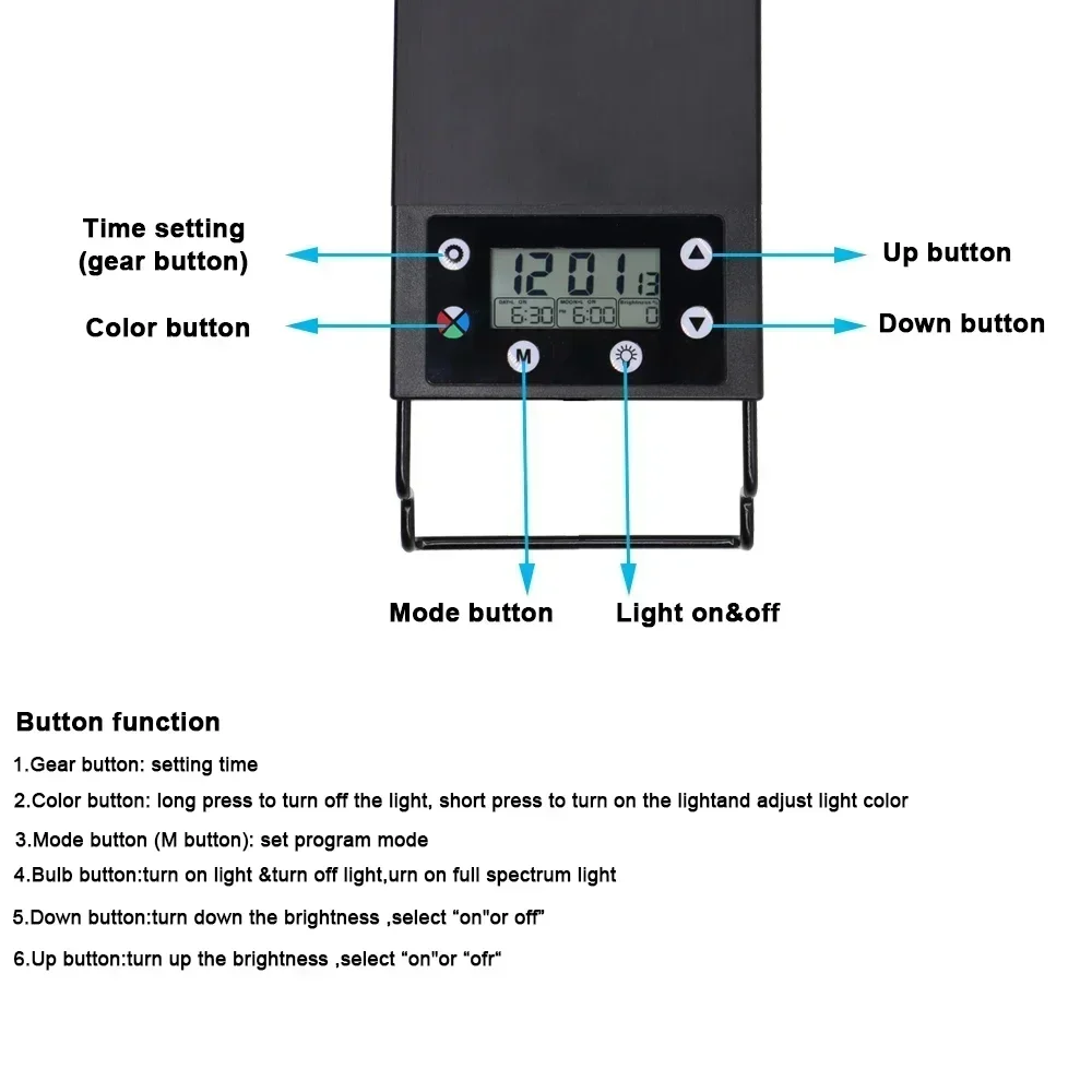 IP68 Waterproof Aquarium LED L - Reef Lighting recension och pris