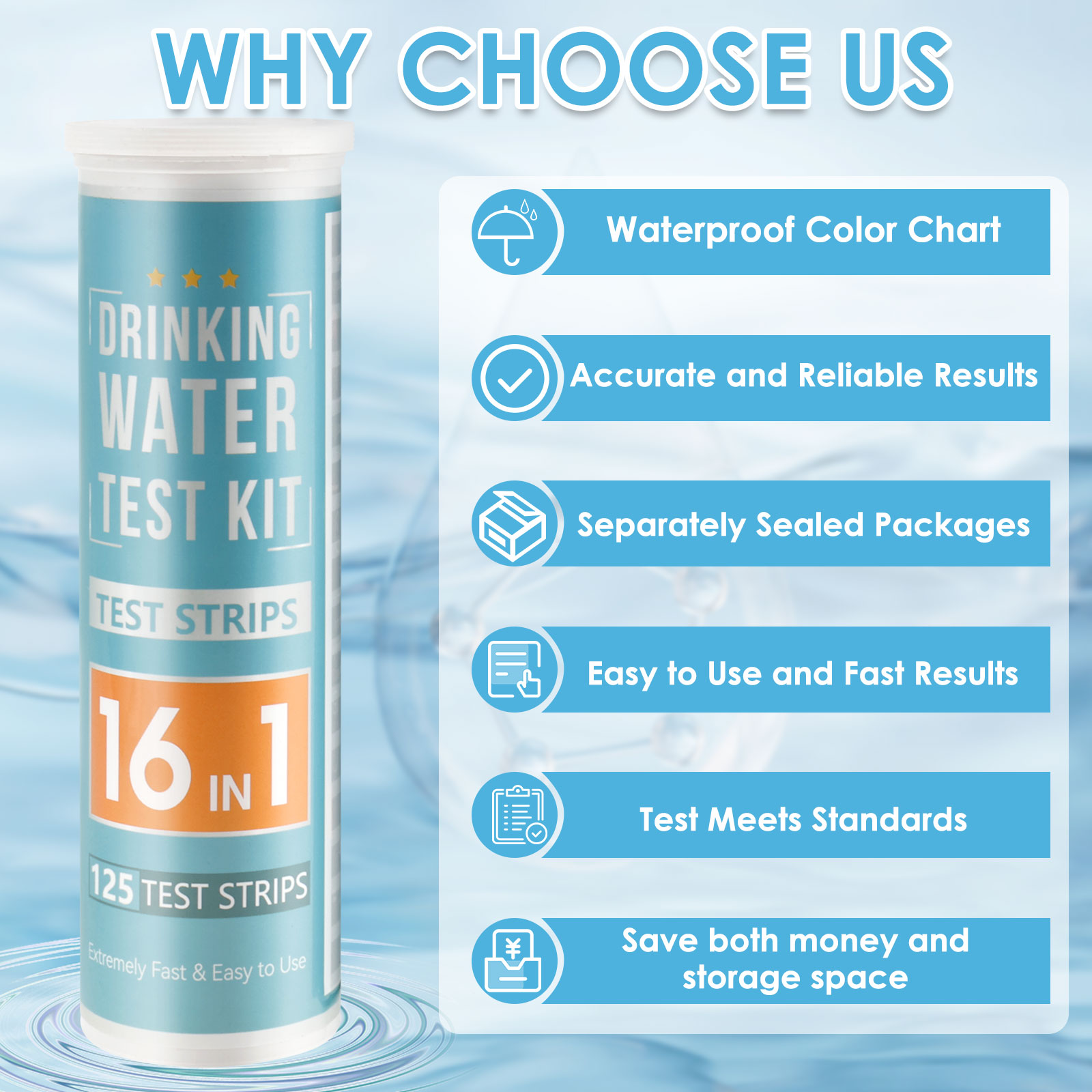 5-17 in 1 Aquarium Test Strips - Saltwater Tank recension och pris