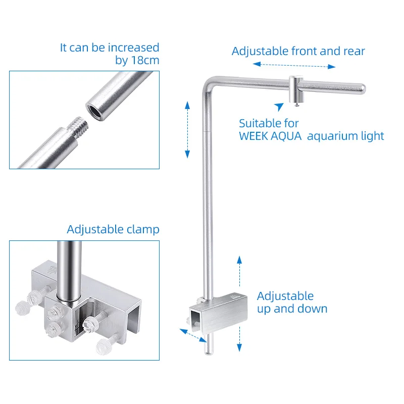 Week Aqua Light Stand Universa - Aquarium Marine Lights recension och pris
