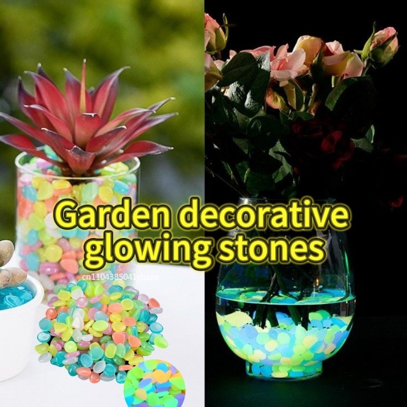 100-1000PCS Luminous Stone Gar - Marine Fish Tank recension och pris